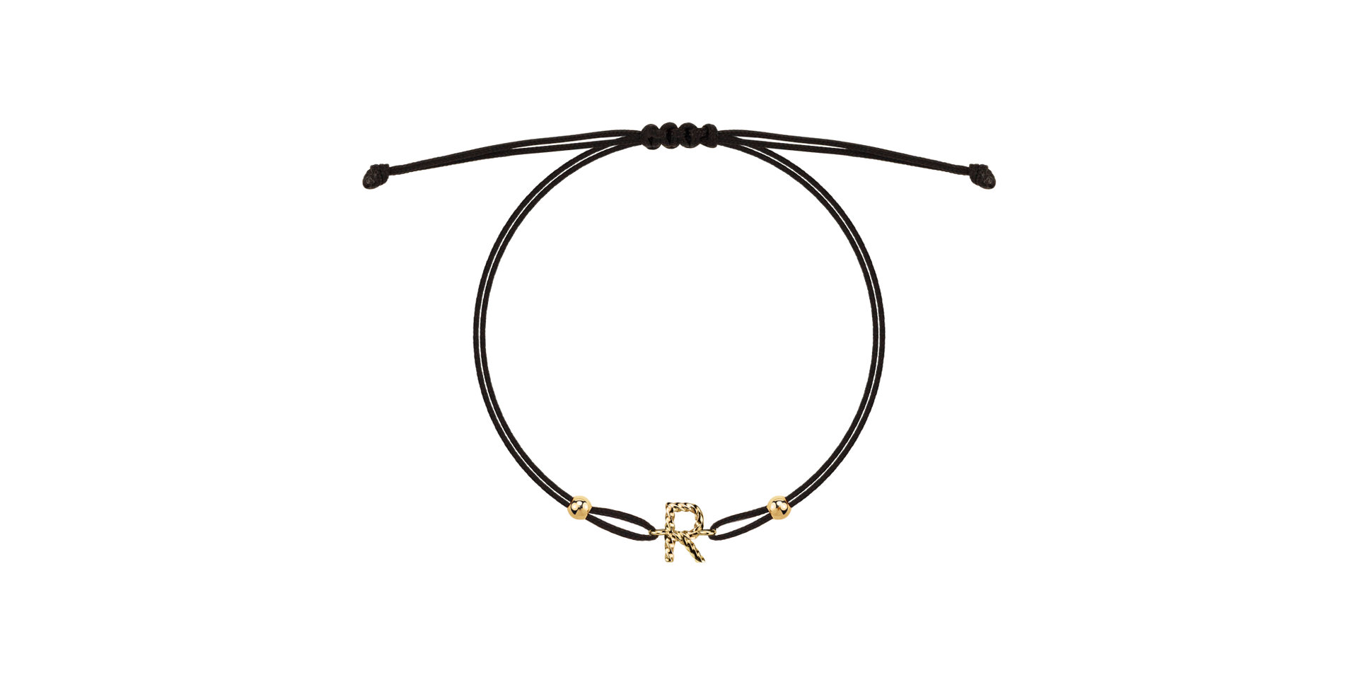 Bracelet Spiral Alphabeth R