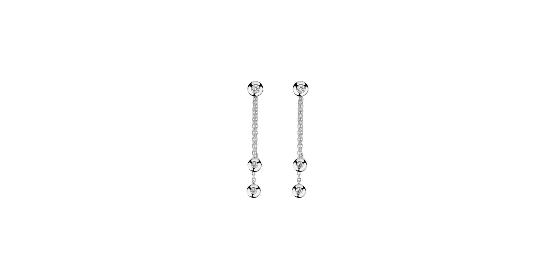 Diamond earrings Viorica