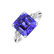 Diamond ring with Tanzanite True Blue4