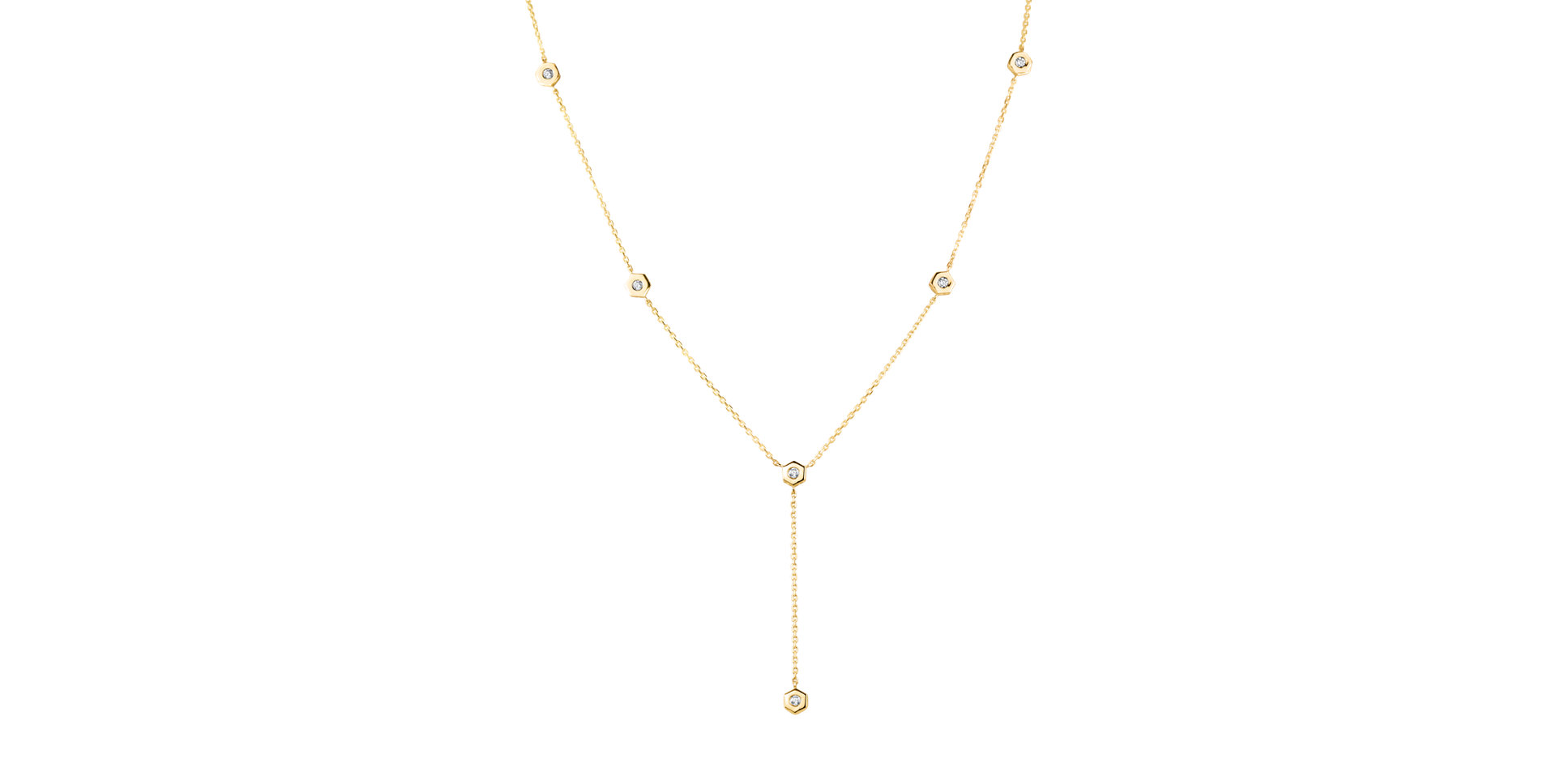 Diamond necklace Six Sides