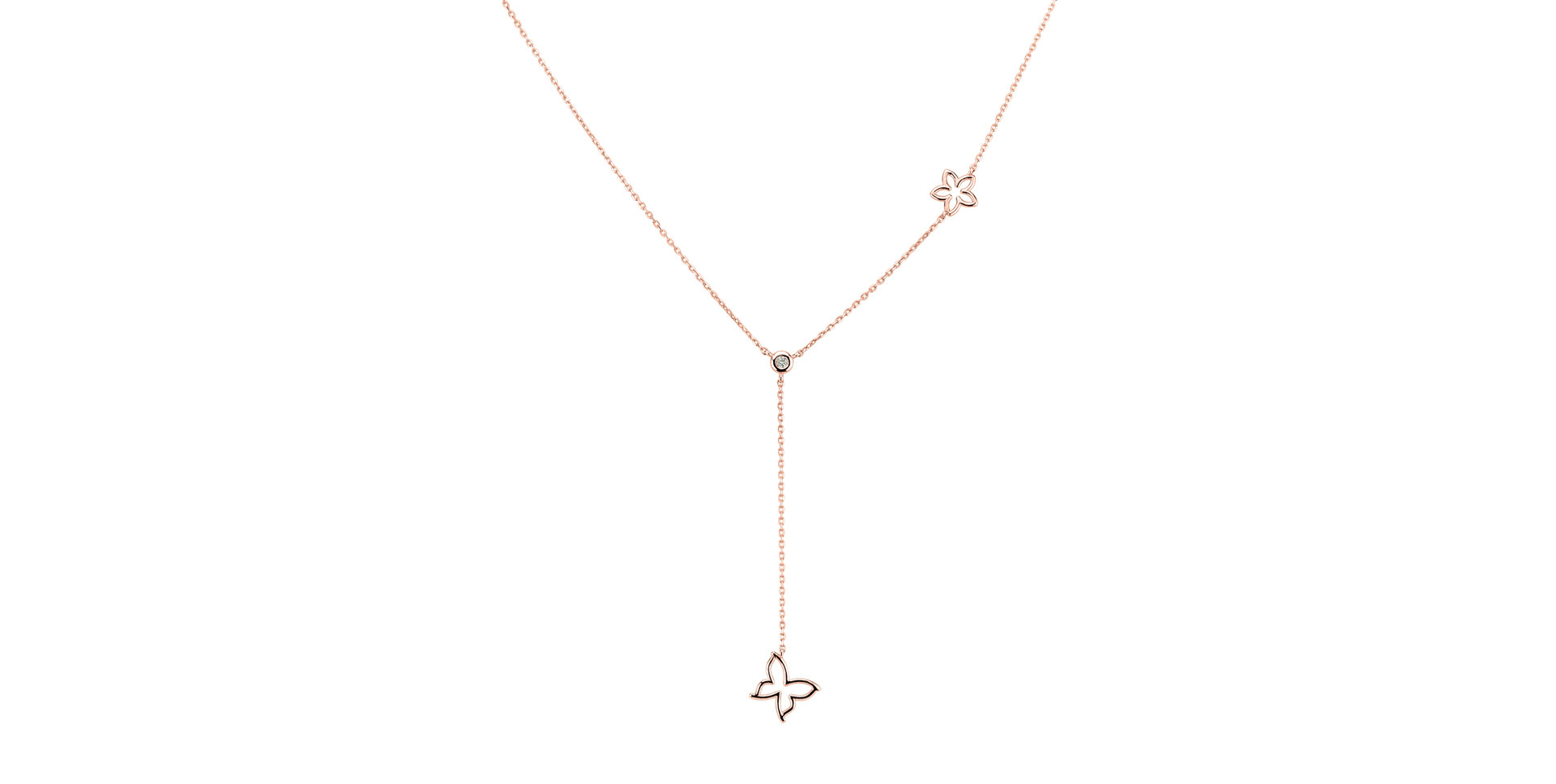 Diamond necklace Touch of Spring