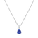 Diamond necklace with Tanzanite Galatea4