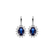 Diamond earrings with Sapphire Princess Spark4