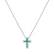 Necklace with Paraiba Cross Charm4