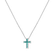 Necklace with Paraiba Cross Charm4
