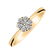 Diamond ring Shiny Flower3