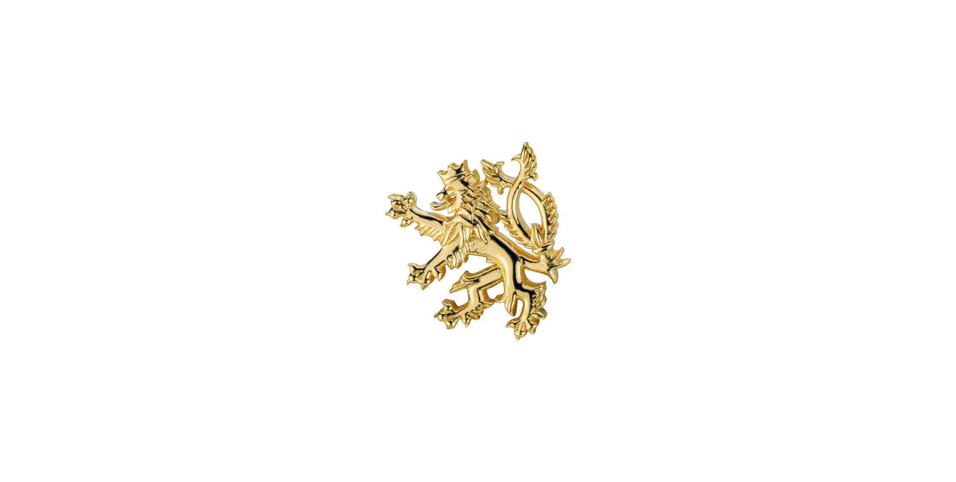 Brooch Heraldic Lion