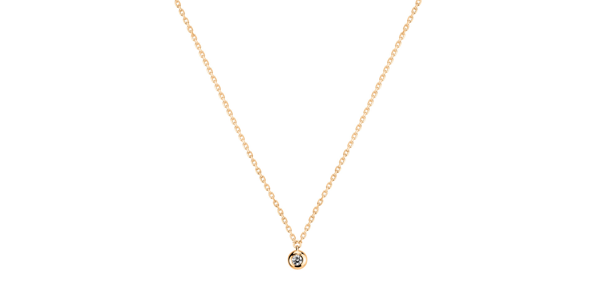 Diamond necklace Sparkling Dots