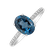Diamond ring with Topaz Touch of Spark4
