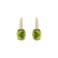 Diamond earrings with Peridot Niké Elegance5