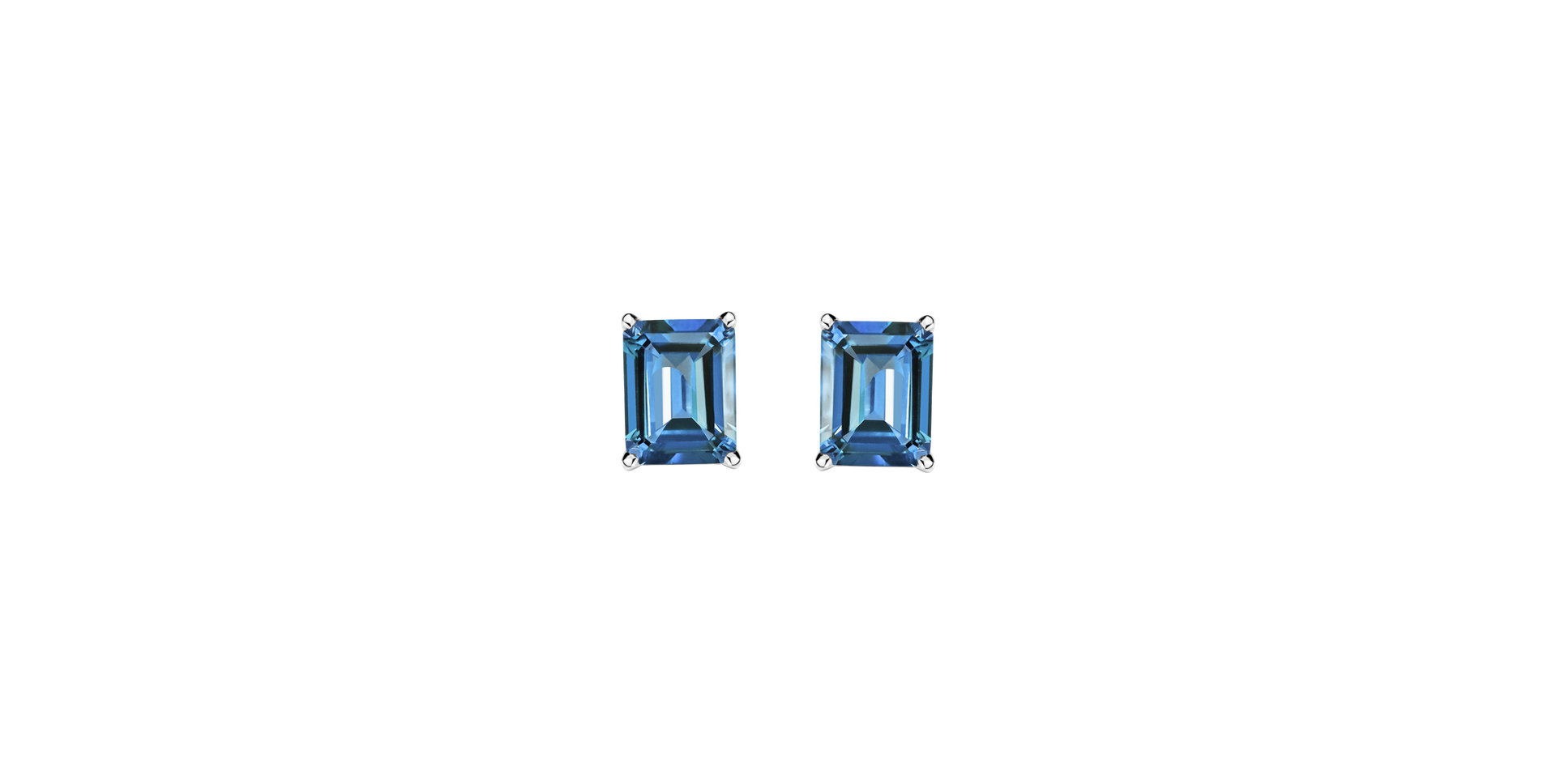 Earrings with Topaz Thostra