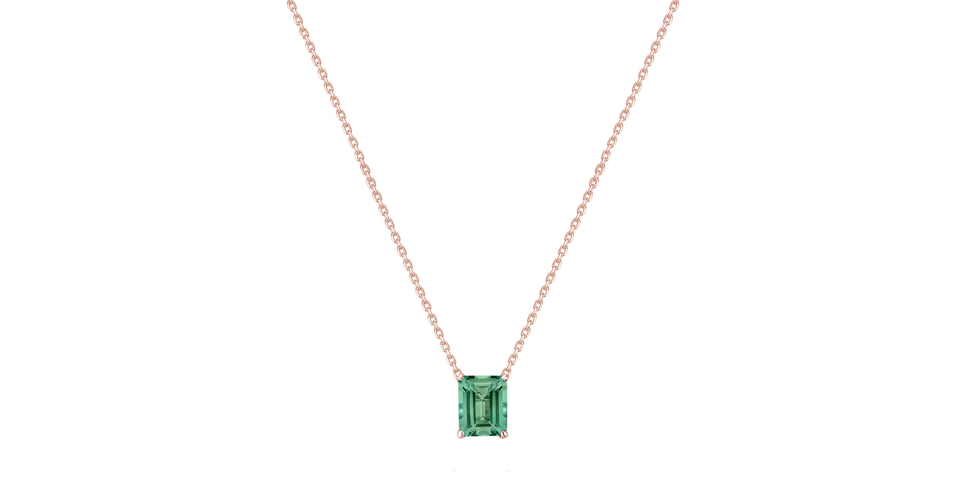 Necklace with Tourmaline Mosselyn