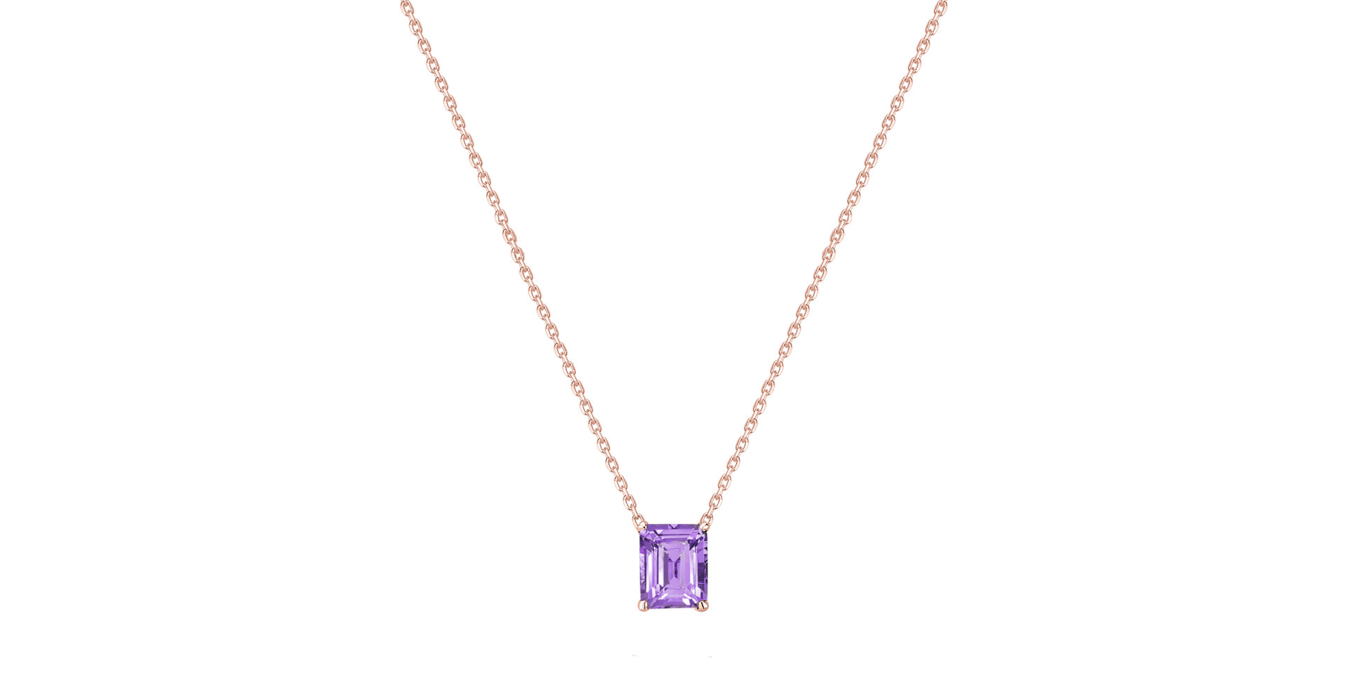 Necklace with Amethyst Winslow