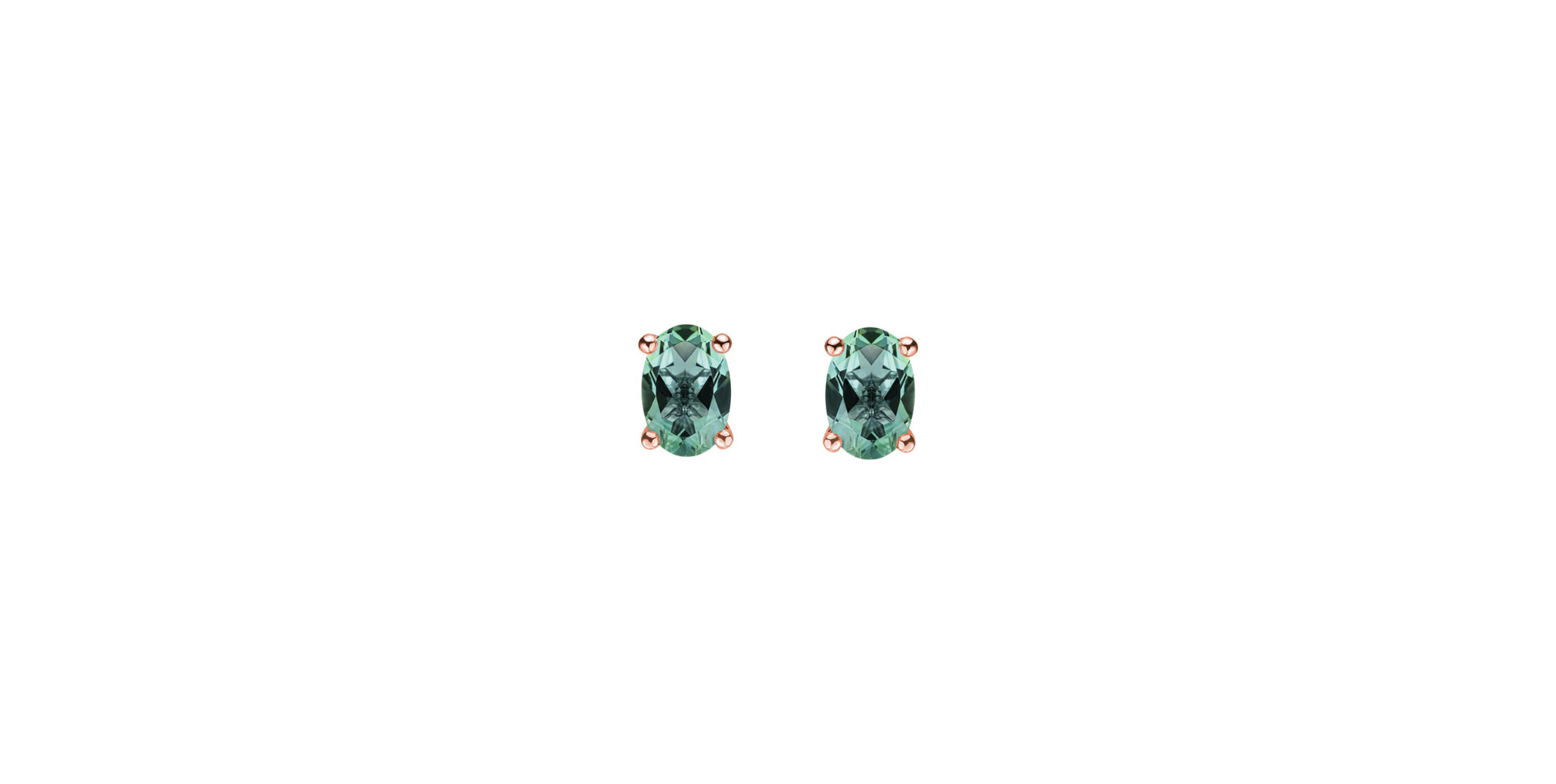 Earrings with Tourmaline Mystic Abyss