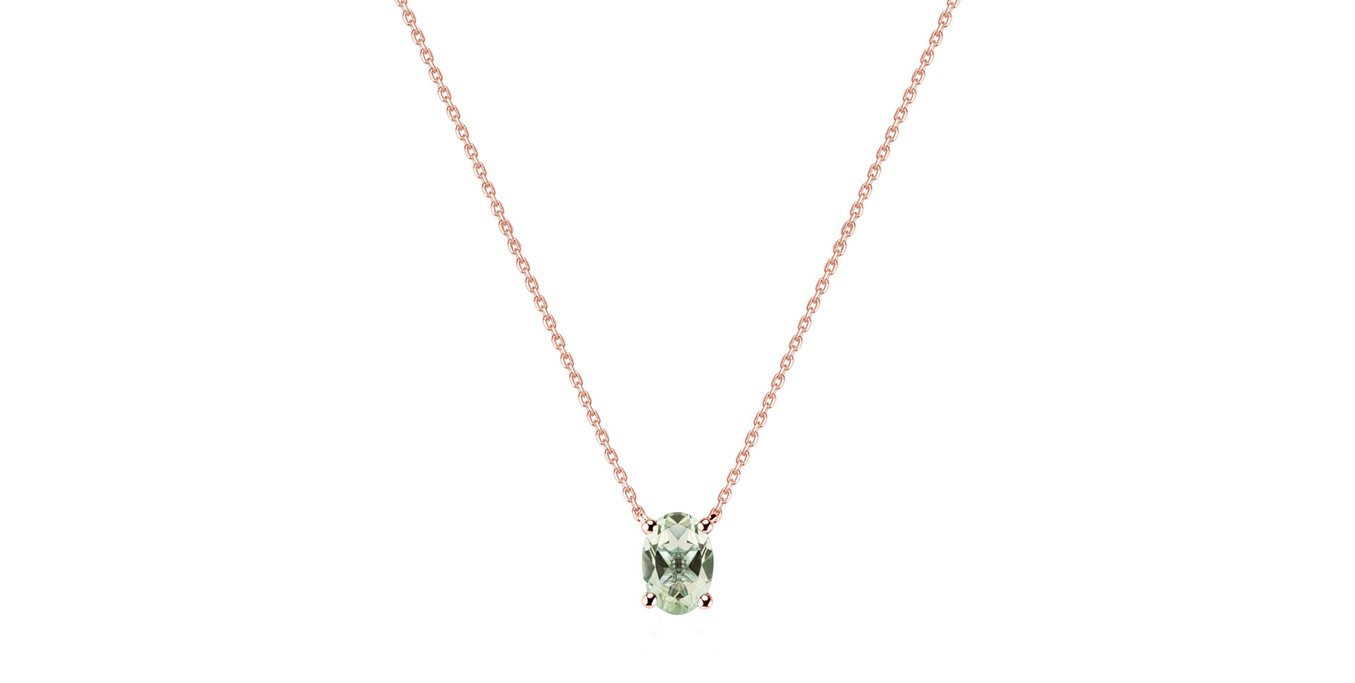 Necklace with Amethyst Mystic Depth