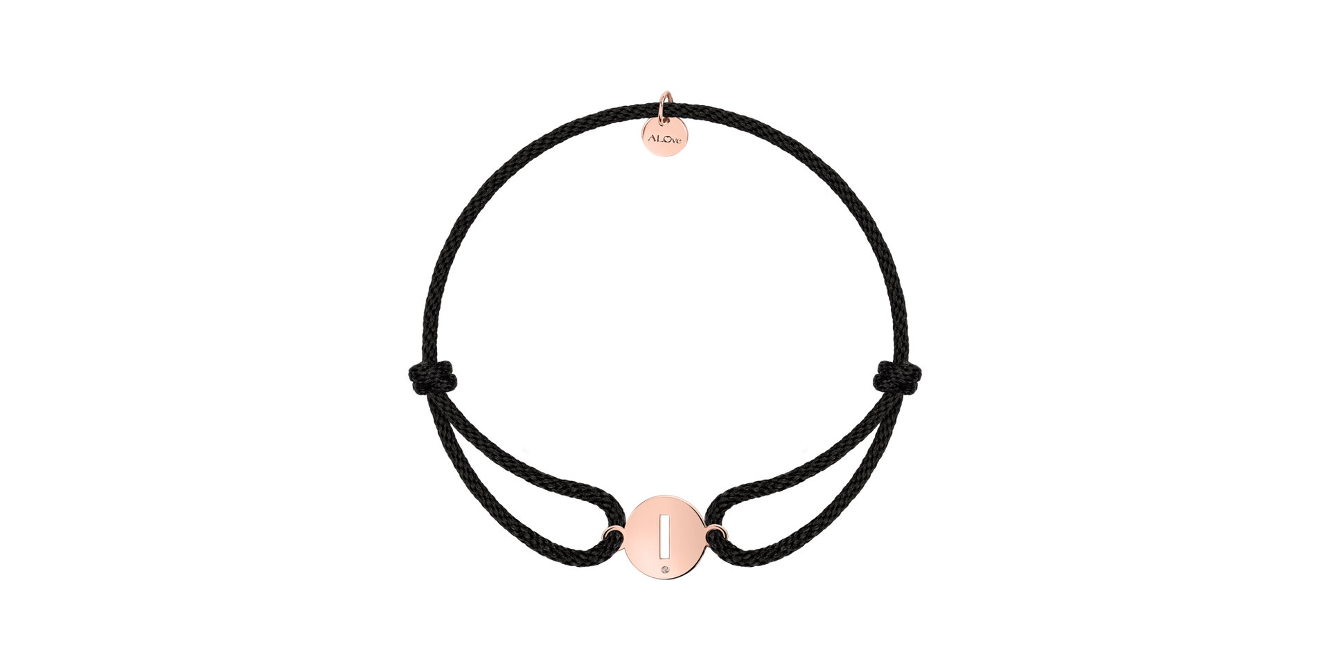 Diamond bracelet Cut Coin I