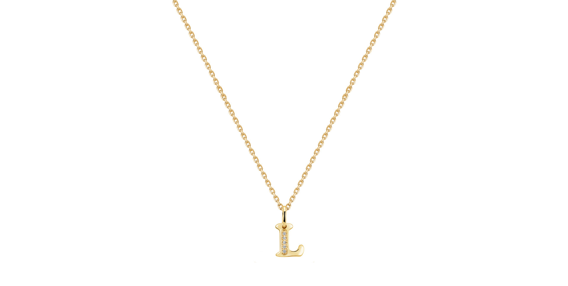 Diamond pendant Dream Letter