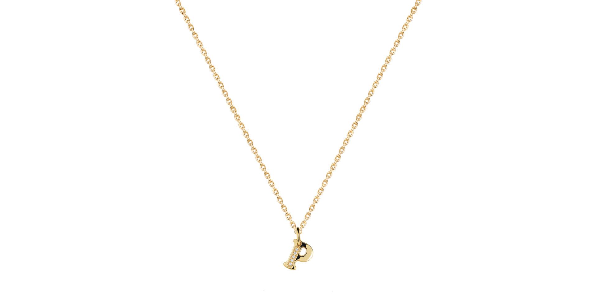 Diamond pendant Dream Letter