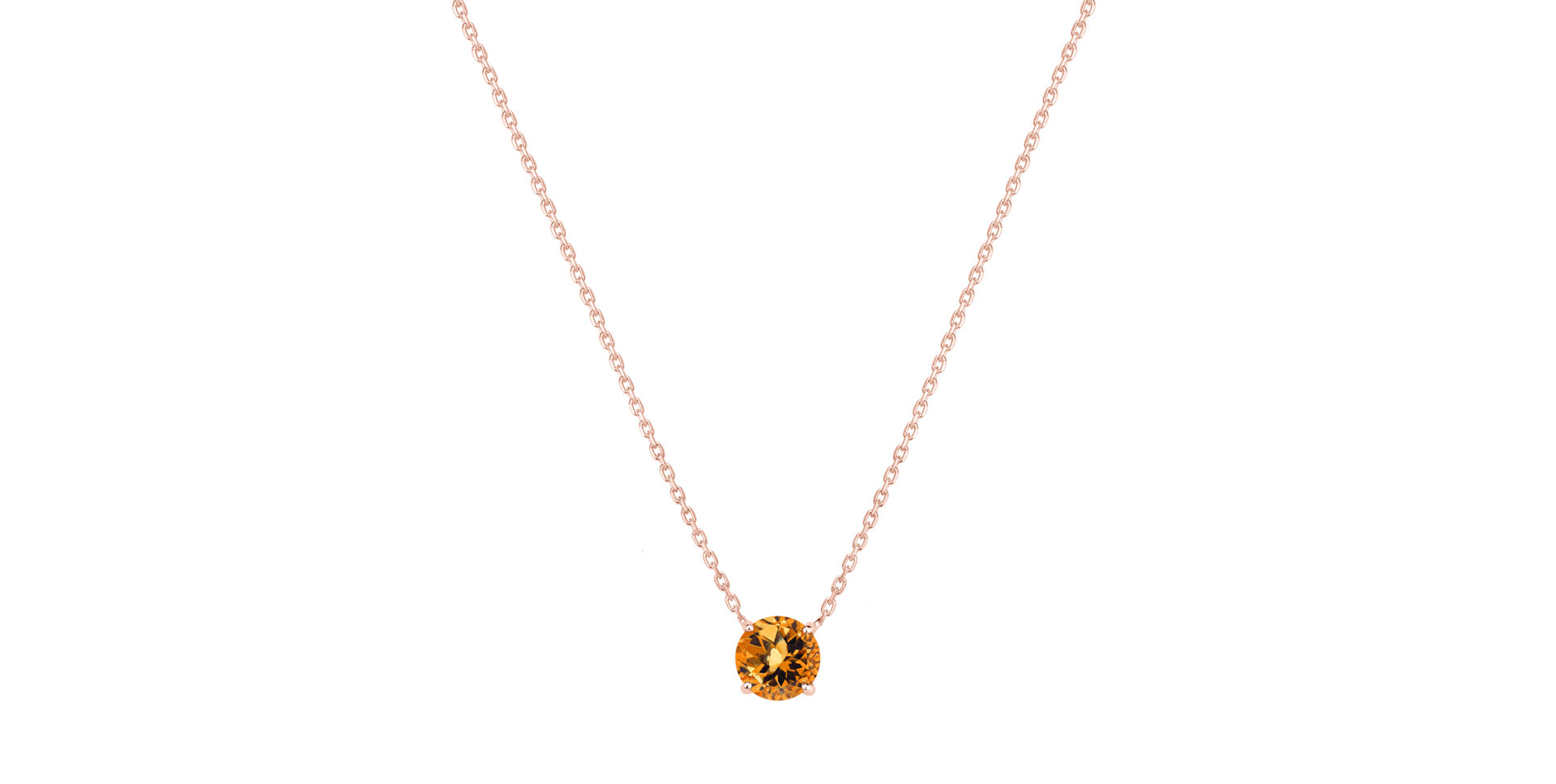 Necklace with Citrine Thalassali