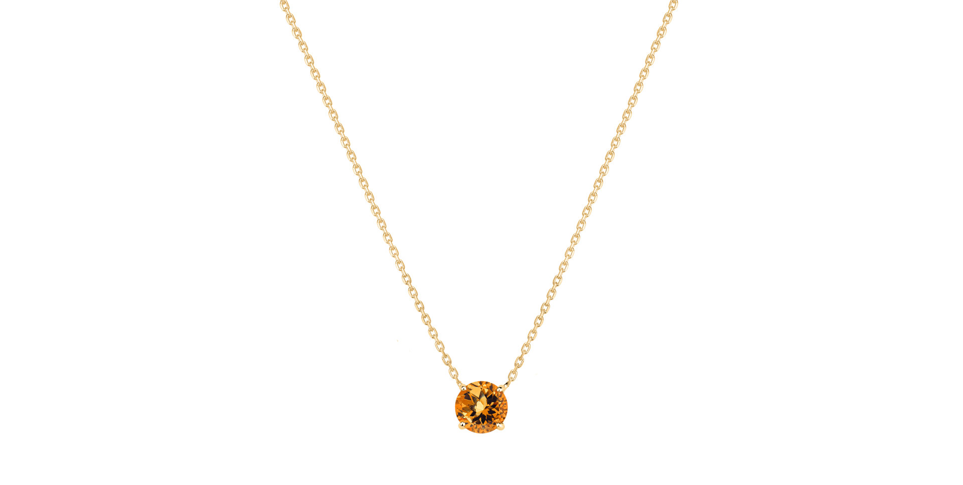 Necklace with Citrine Thalassali