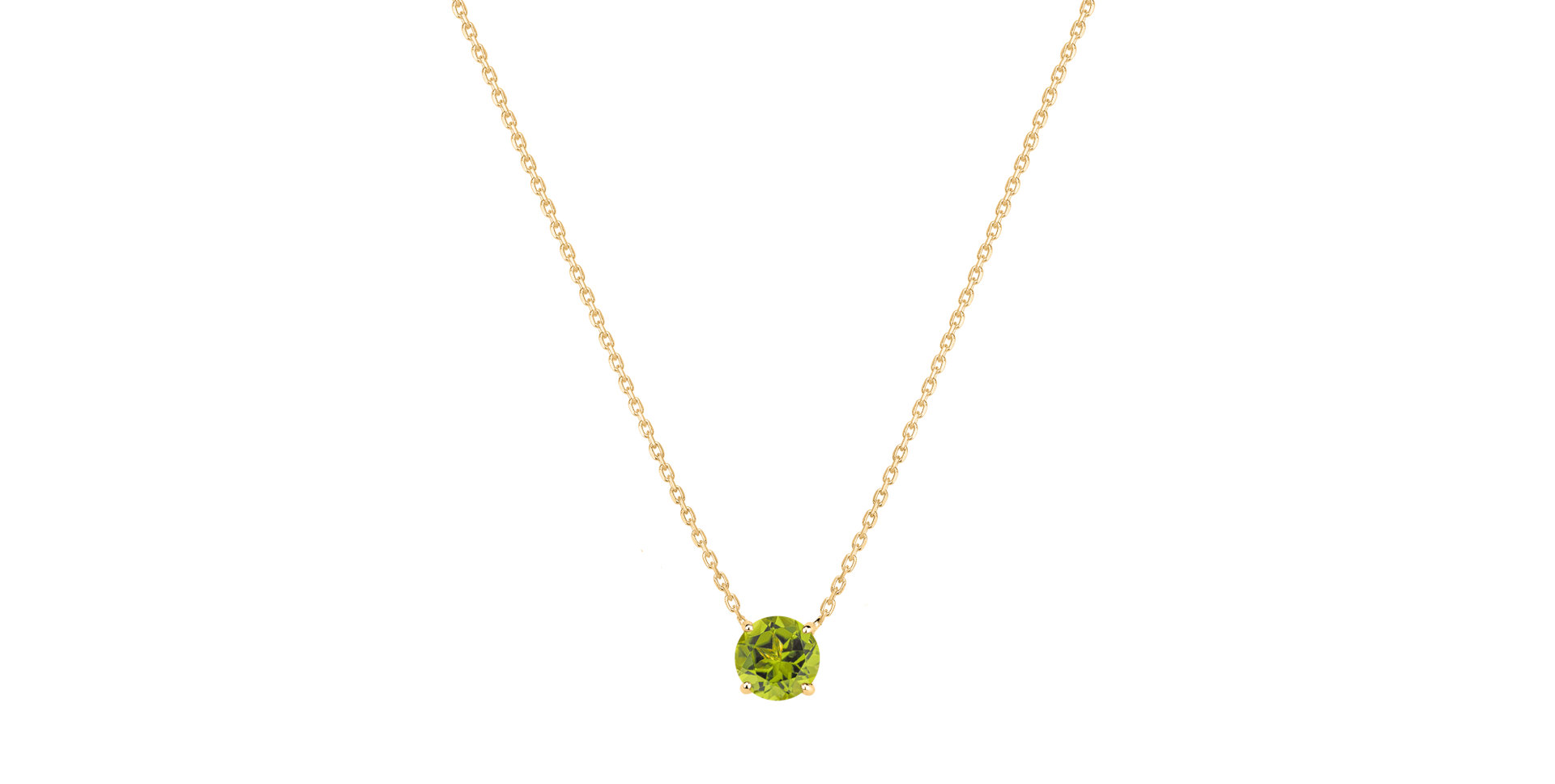 Necklace with Peridot Thalassali