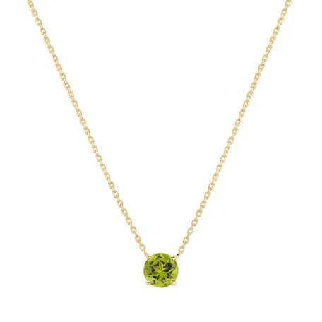 Necklace with Peridot Thalassali
