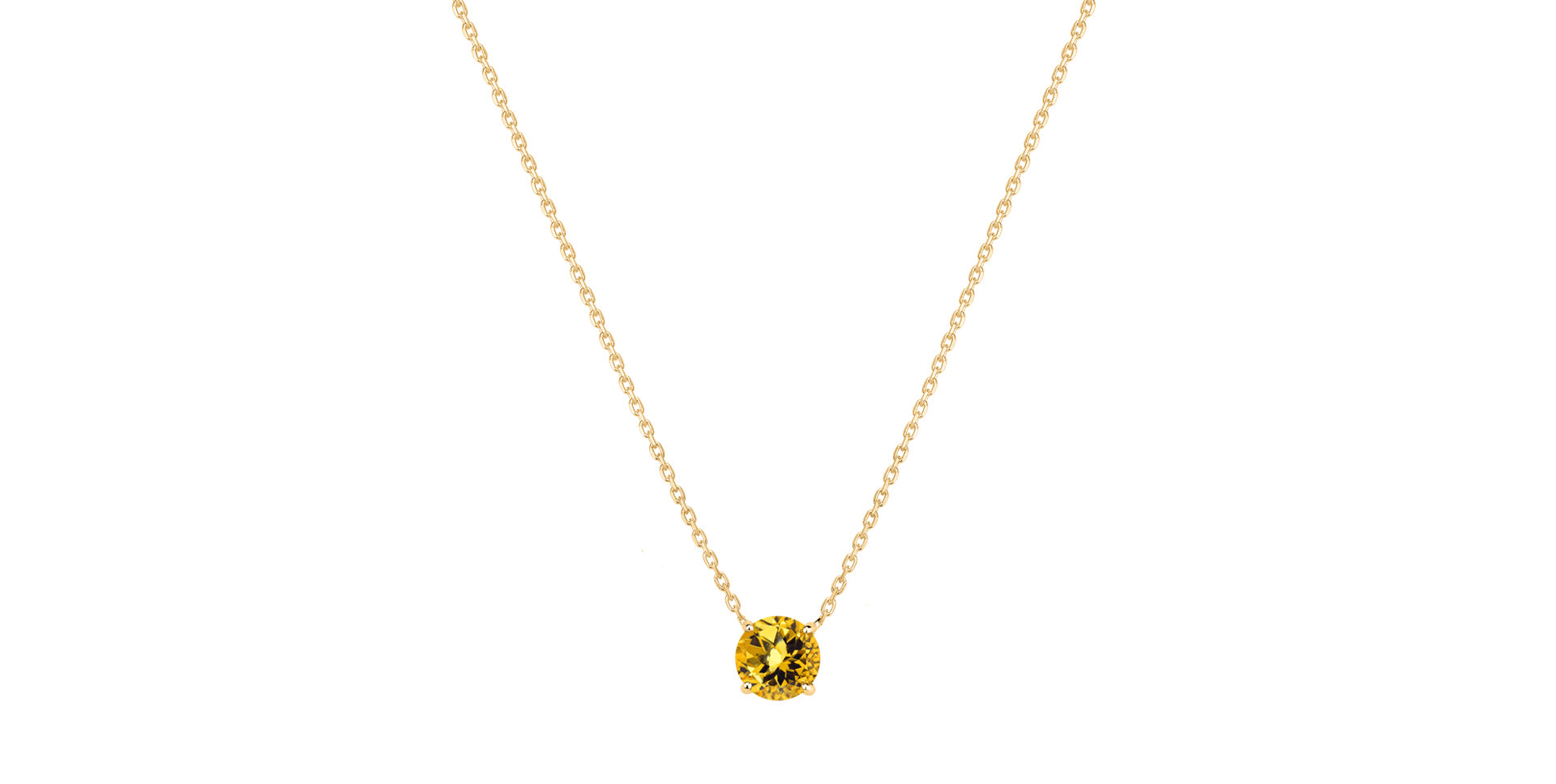 Necklace with Citrine Thalassali