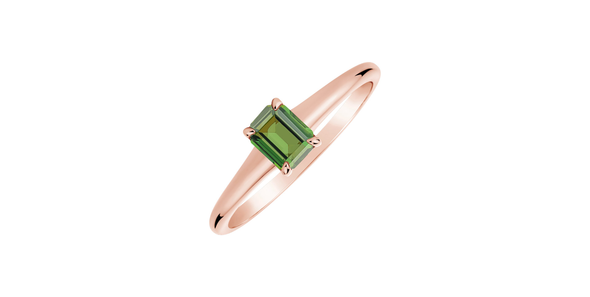Ring with Tourmaline Domante