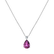Diamond necklace with Rhodolite Galatea4