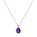 Diamond necklace with Amethyst Galatea4