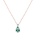 Diamond necklace with Tourmaline Galatea4