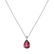 Diamond necklace with Rhodolite Ismene4