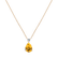 Diamond necklace with Citrine Ismene4