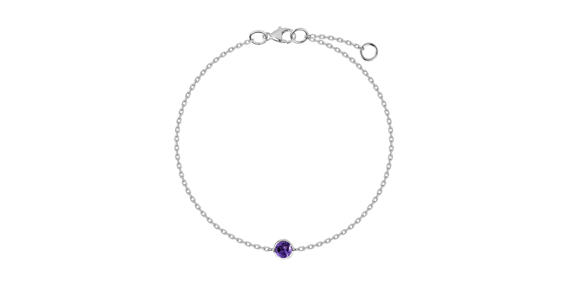 Bracelet with Amethyst Roggeveen