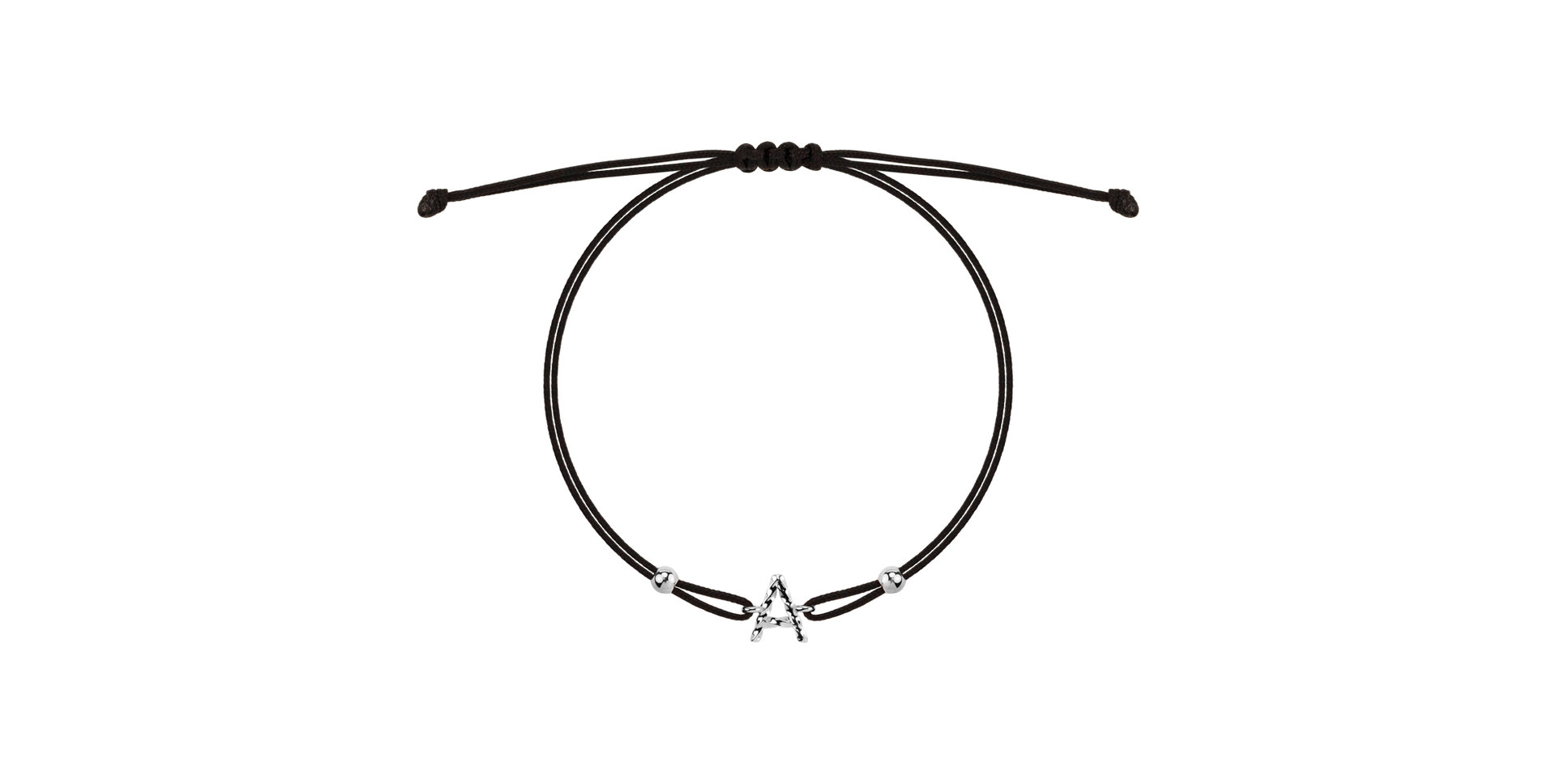 Bracelet Spiral Alphabeth A
