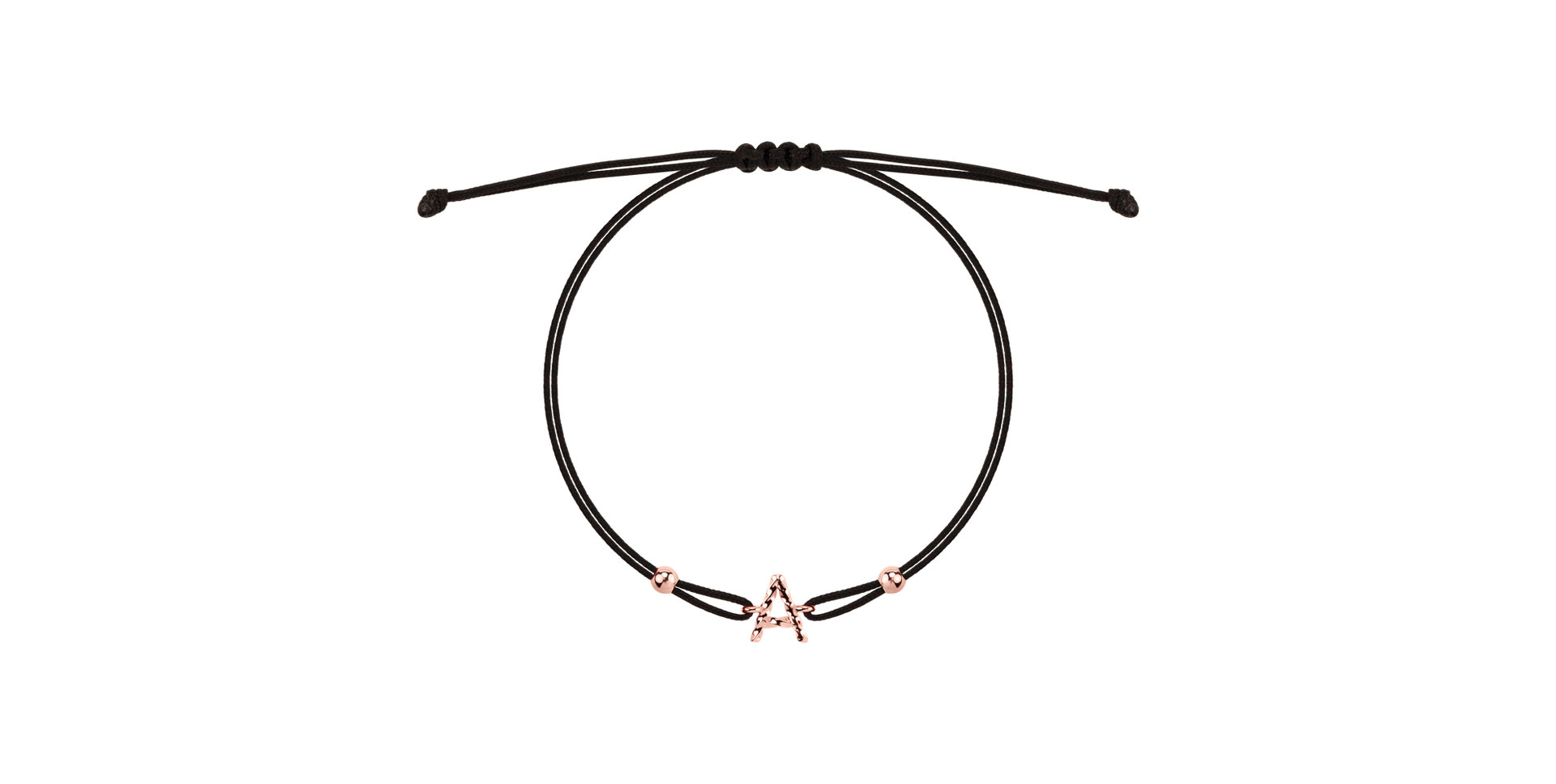 Bracelet Spiral Alphabeth A