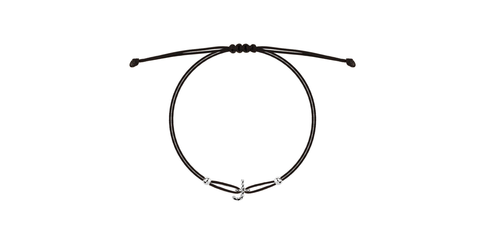 Bracelet Spiral Alphabeth J