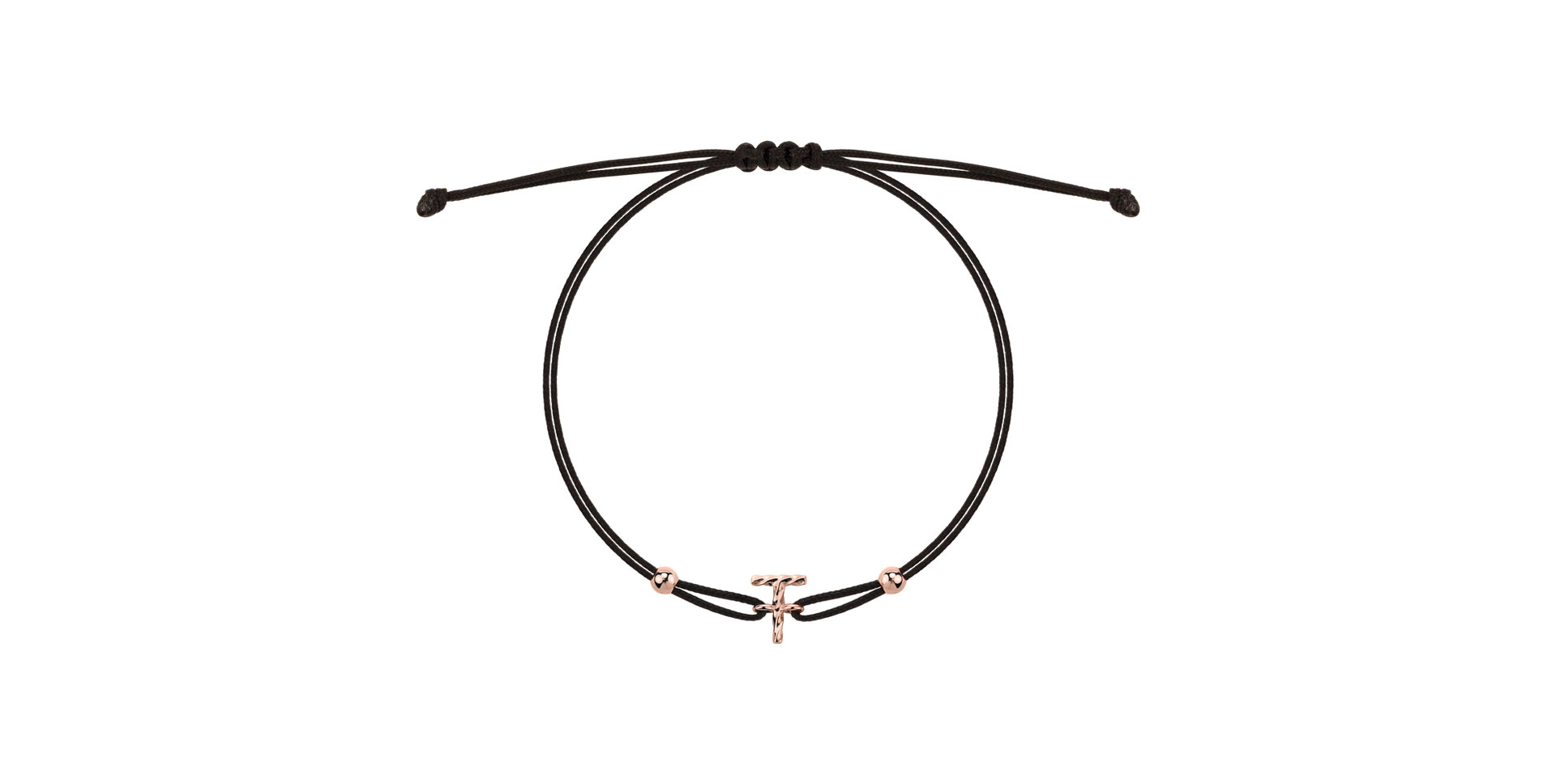 Bracelet Spiral Alphabeth T