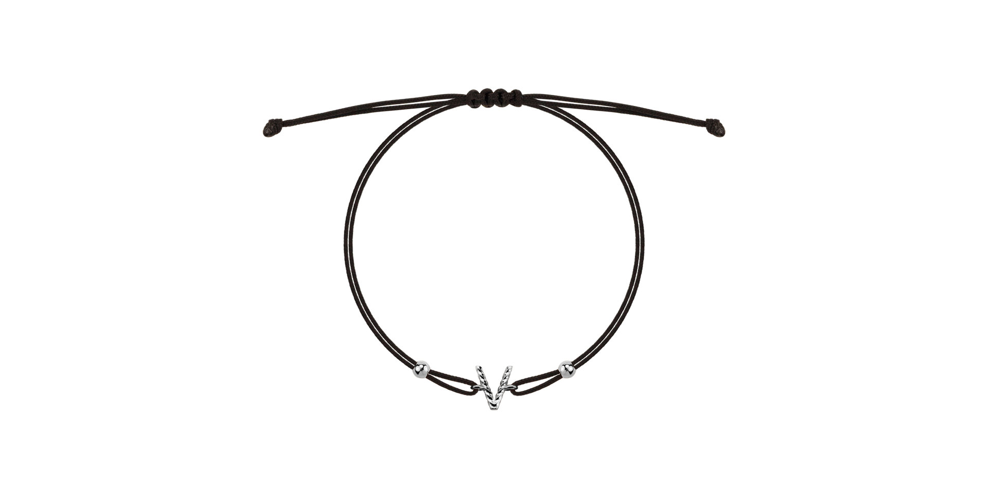 Bracelet Spiral Alphabeth V