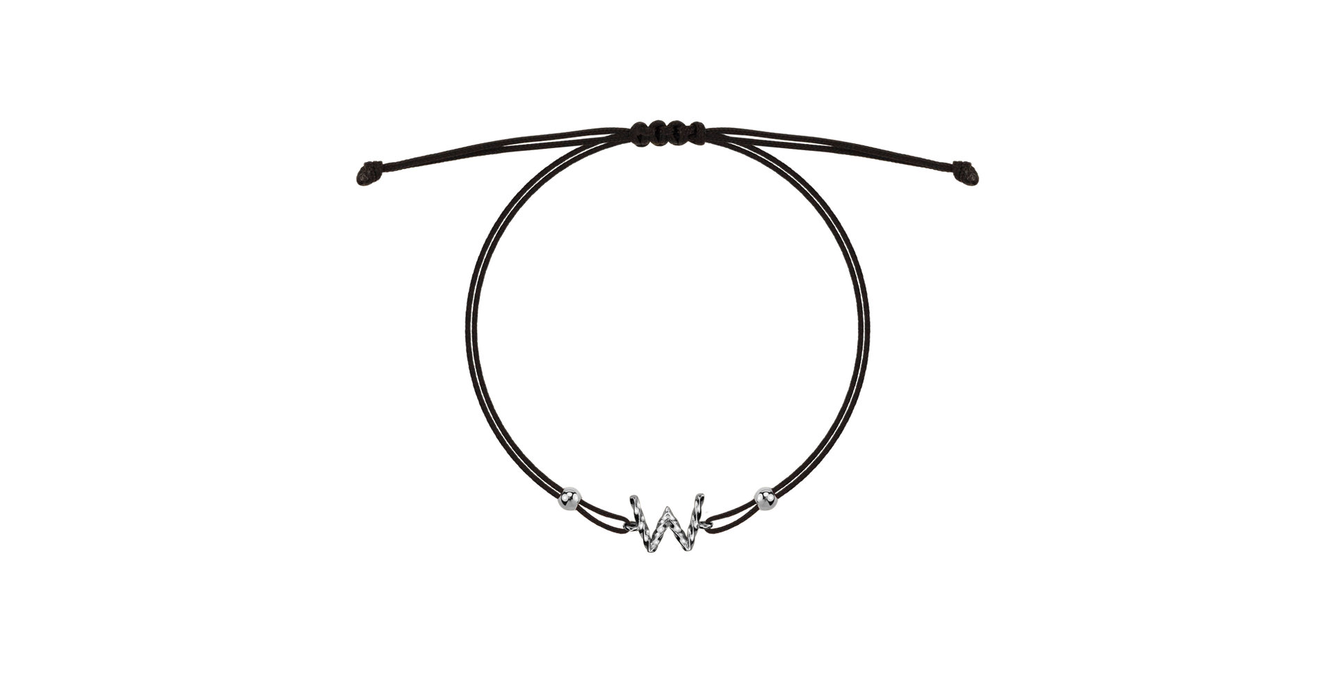 Bracelet Spiral Alphabeth W