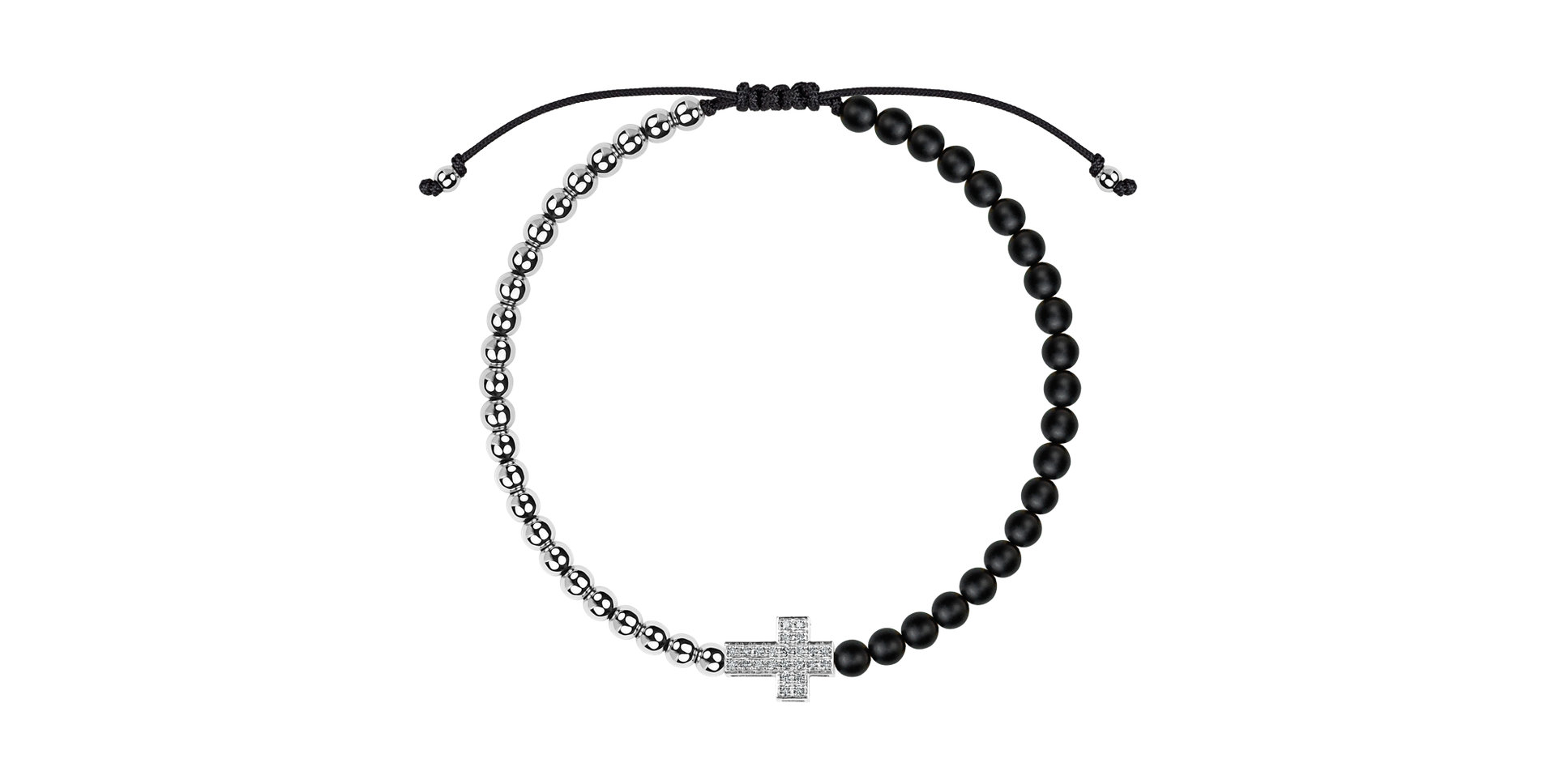 Diamond bracelet with Agates Sacred Light