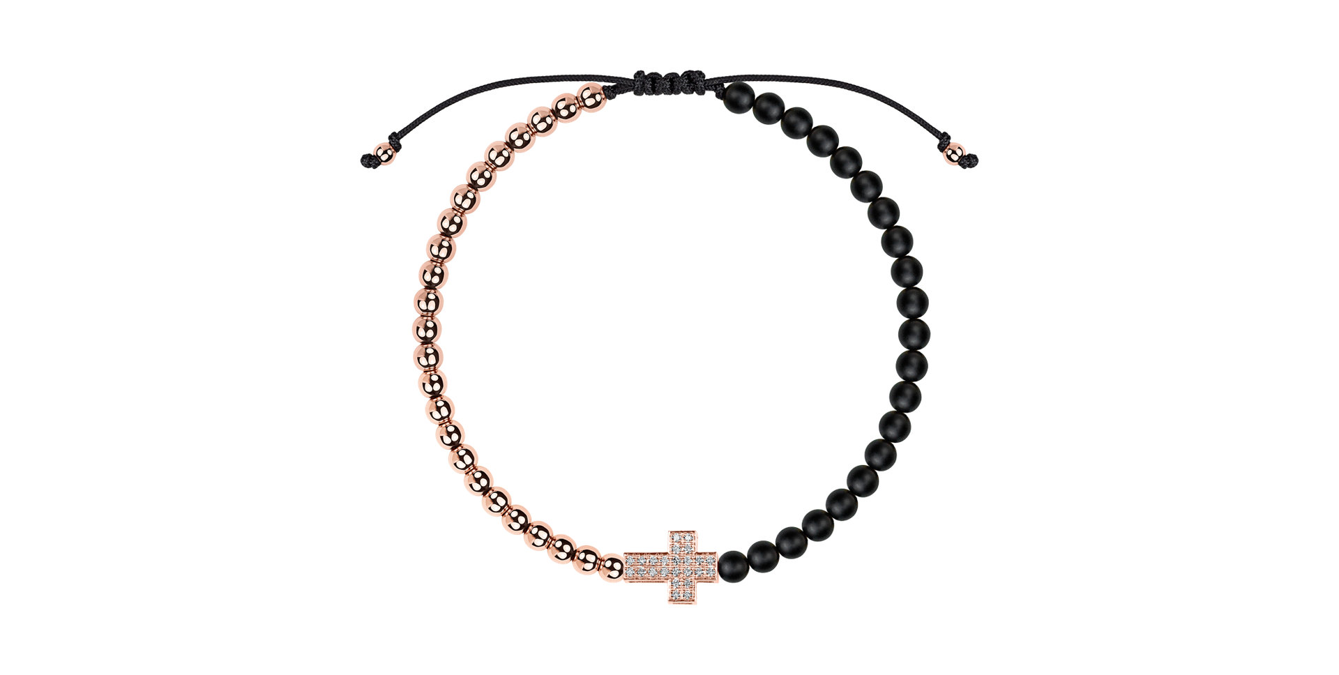 Diamond bracelet with Agates Sacred Light