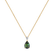 Diamond necklace with Tourmaline Whispers of Avalon4