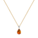 Diamond necklace with Citrine Whispers of Avalon4