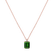 Diamond necklace with Tourmaline Carlotta4