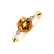 Diamond ring with Citrine Royal Oasis4