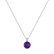 Diamond necklace with Amethyst Seraphita4