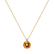 Diamond necklace with Citrine Bethy4