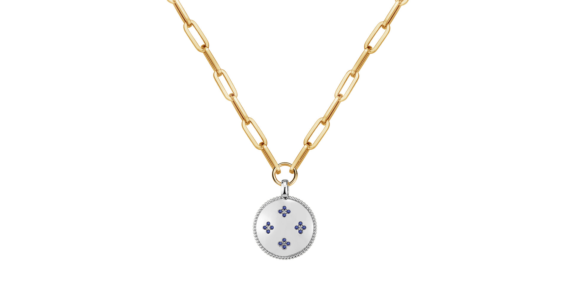 Necklace with Sapphire Lavinia
