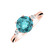 Diamond ring with Apatite Royal Oasis4